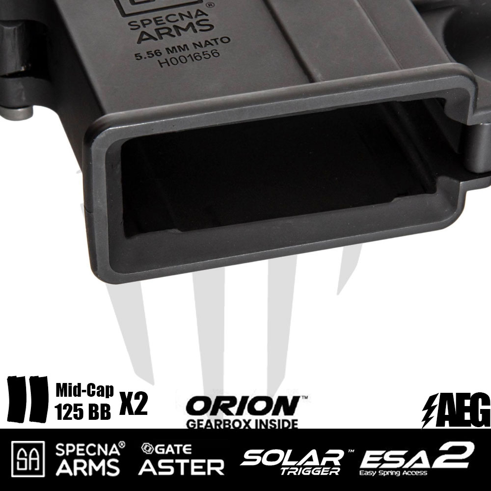 Specna Arms SA-H22 EDGE 2.0 Airsoft Tüfeği – Siyah - (DEFOLU) Specna Arms SA-H22 EDGE 2.0 Airsoft Tüfeği – Siyah - (DEFOLU)