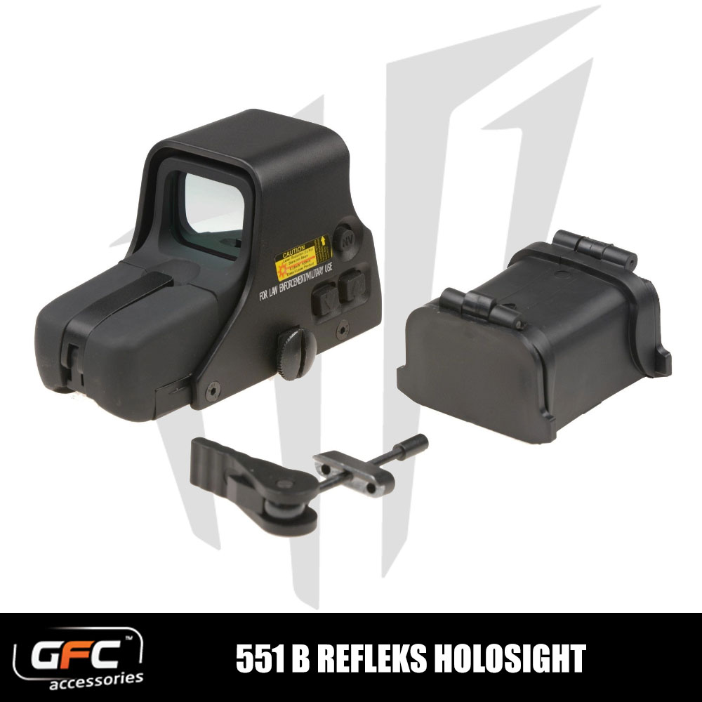 GFC Accessories 551 B Refleks holosight - Siyah