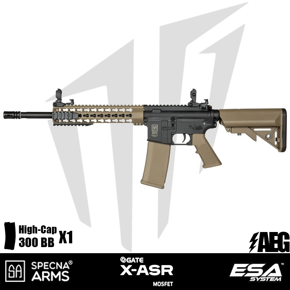 Specna Arms SA-F02 FLEX™ GATE X-ASR Airsoft Tüfeği – Yarım Tan