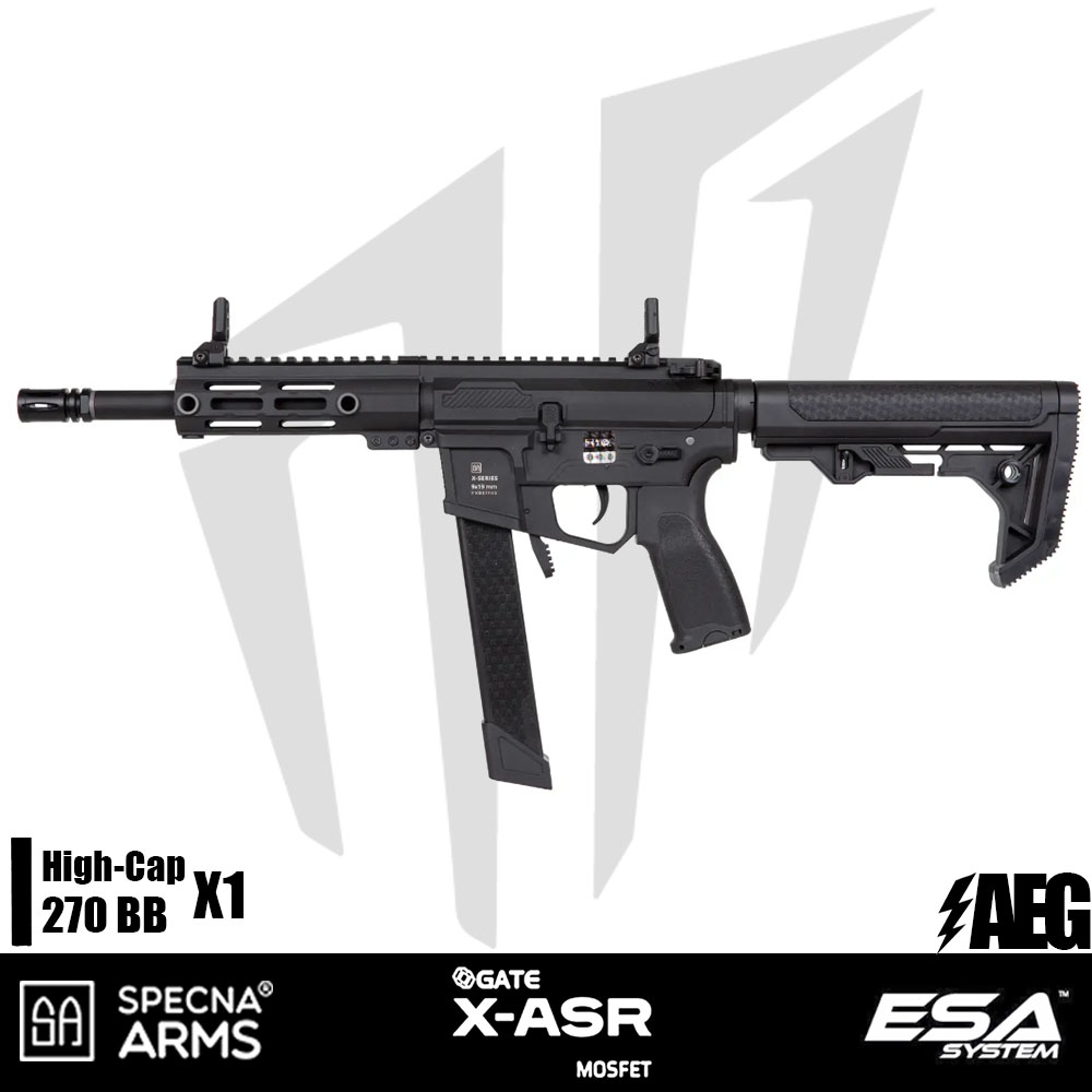 Specna Arms SA-FX01 FLEX™ X-ASR Airsoft Tüfeği – Siyah