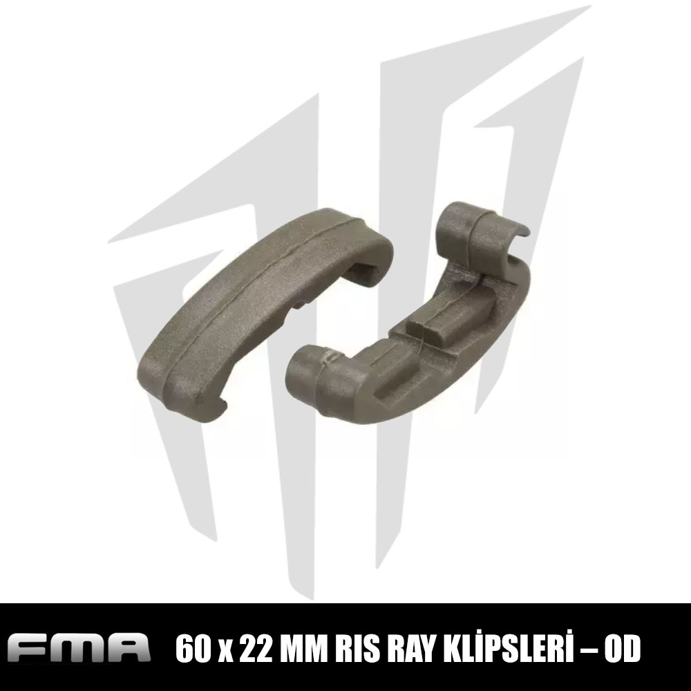 FMA 60 x 22 mm RIS Ray Klipsleri – OD