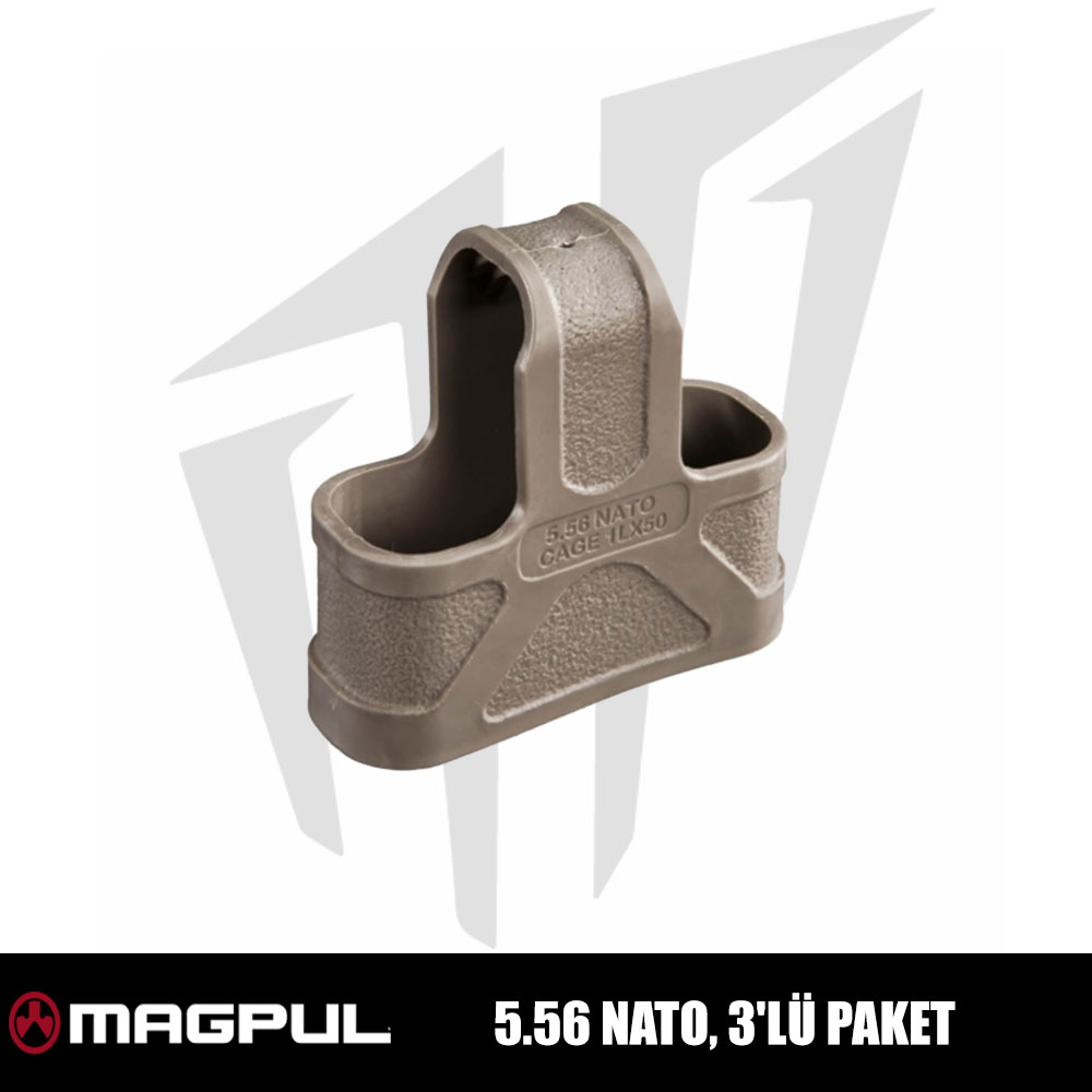 MAGPUL 5.56 NATO, 3’lü Paket – Tan