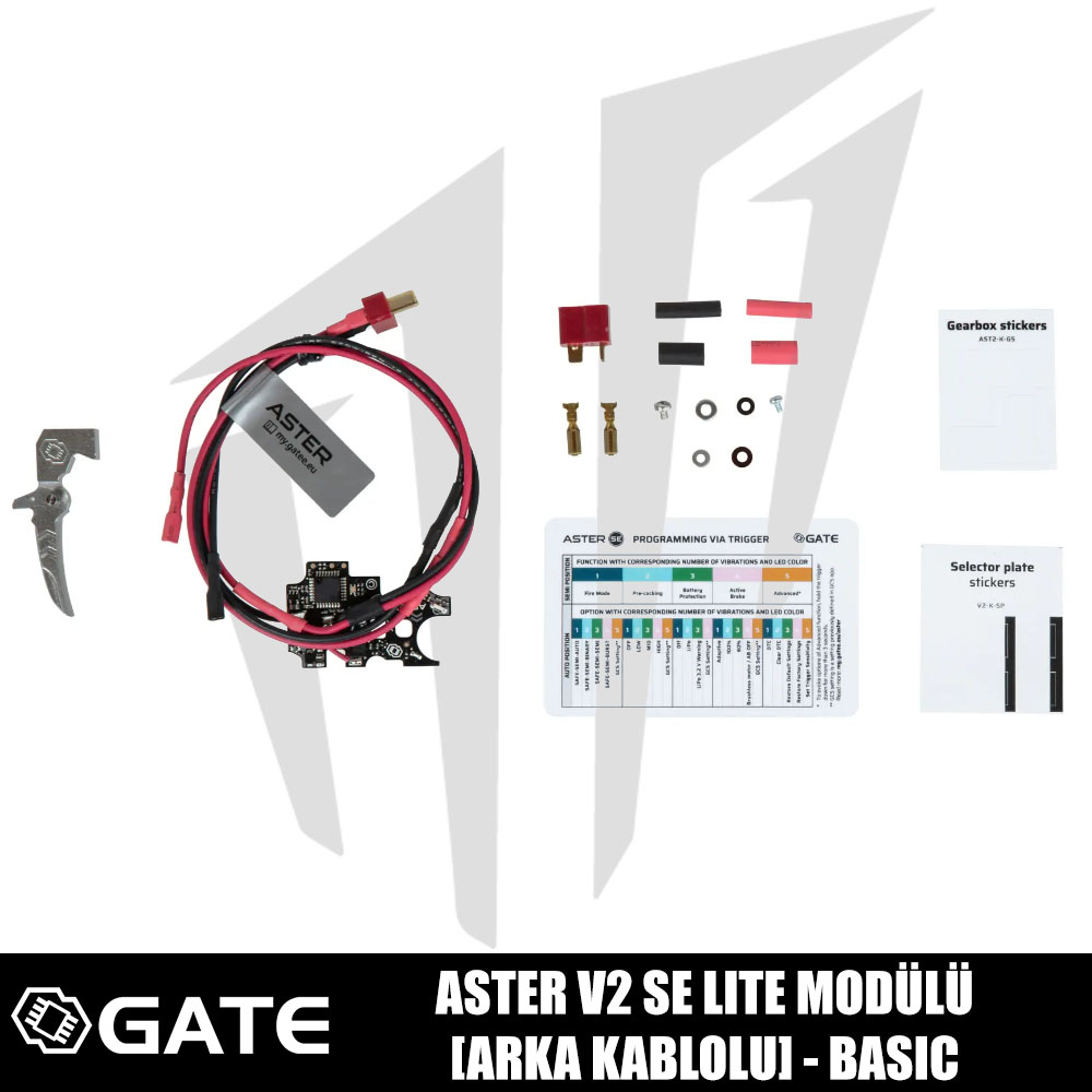 GATE ASTER V2 SE Lite Elektronik Tetikleyici (Arka Kablolu)