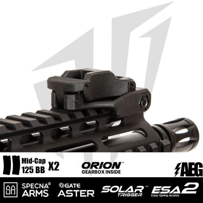 Specna Arms SA-E12 EDGE 2.0™GATE ASTER Airsoft Tüfeği – Siyah