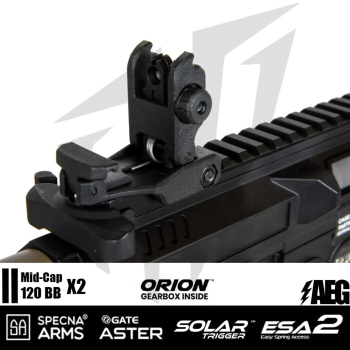 Specna Arms SA-X02 EDGE 2.0 GATE ASTER Airsoft Tüfeği – Siyah