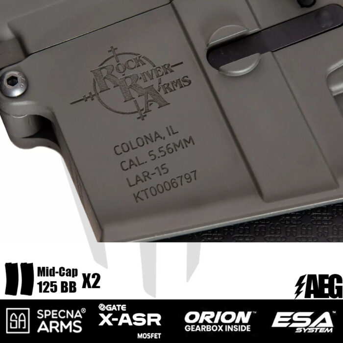 Specna Arms SA-E01 EDGE™ RRA Airsoft Tüfeği – Chaos Gri