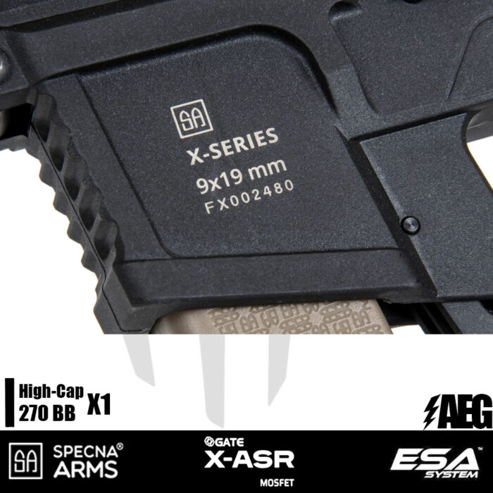 Specna Arms SA-FX01 FLEX™ GATE X-ASR Airsoft Tüfeği – Yarım Tan