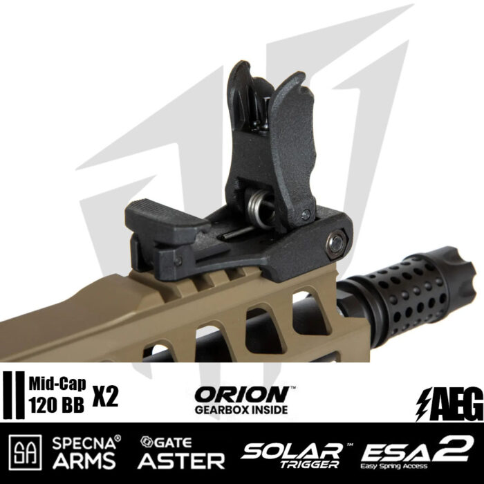 Specna Arms SA-X02 EDGE 2.0 GATE ASTER Airsoft Tüfeği – Siyah