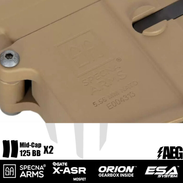 Specna Arms SA-E09 EDGE™ Airsoft Tüfeği – Tan