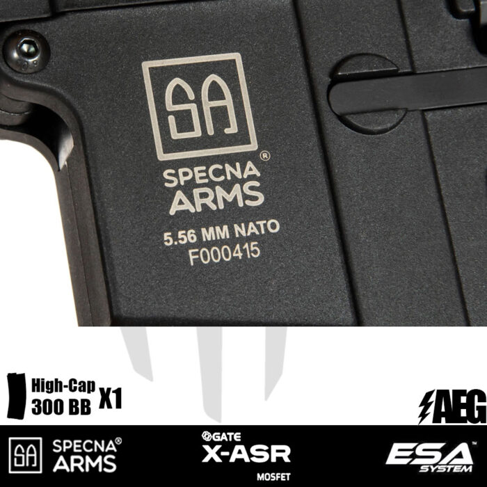 Specna Arms SA-F02 FLEX™ GATE X-ASR Airsoft Tüfeği – Yarım Tan