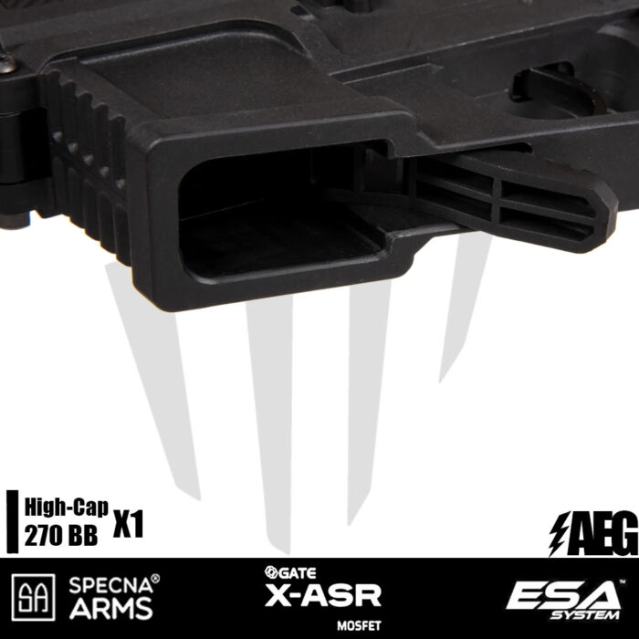 Specna Arms SA-FX01 FLEX™ X-ASR Airsoft Tüfeği – Siyah