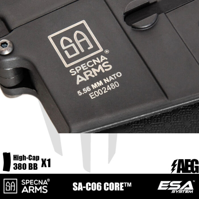 Specna Arms SA-C06 CORE™ Airsoft Tüfeği – Siyah