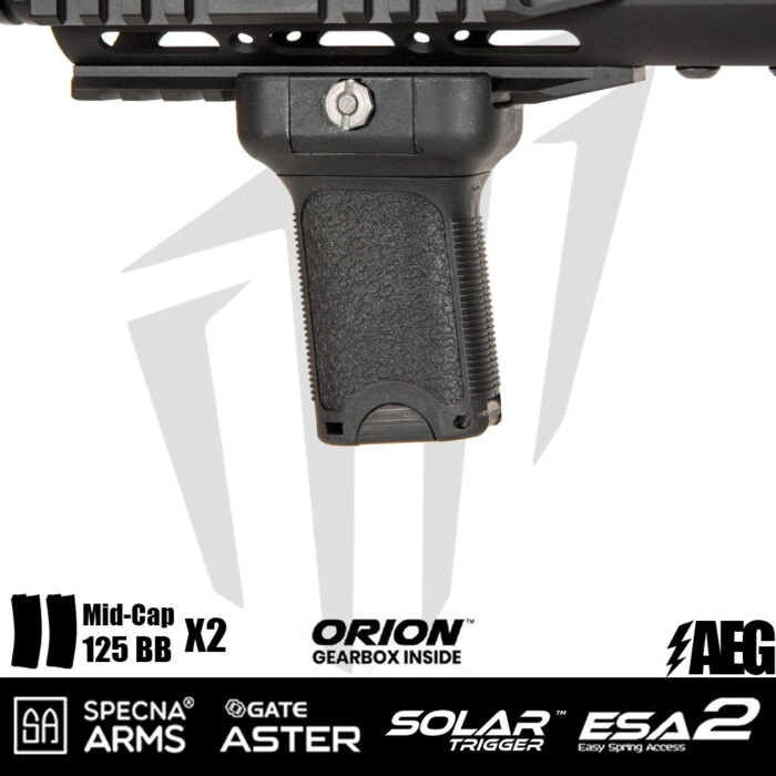 Specna Arms SA-E12 EDGE 2.0™GATE ASTER Airsoft Tüfeği – Siyah