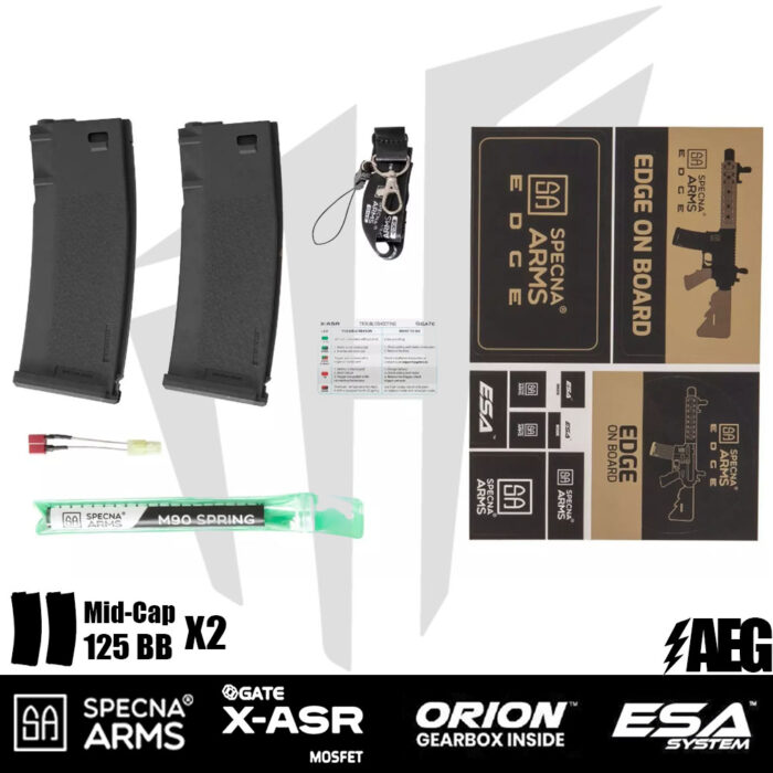 Specna Arms SA-E01 EDGE™ RRA Airsoft Tüfeği – Chaos Gri