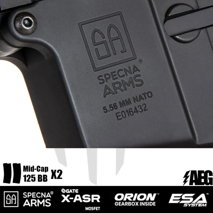 Specna Arms SA-E06-H EDGE™ Airsoft Tüfeği – Siyah