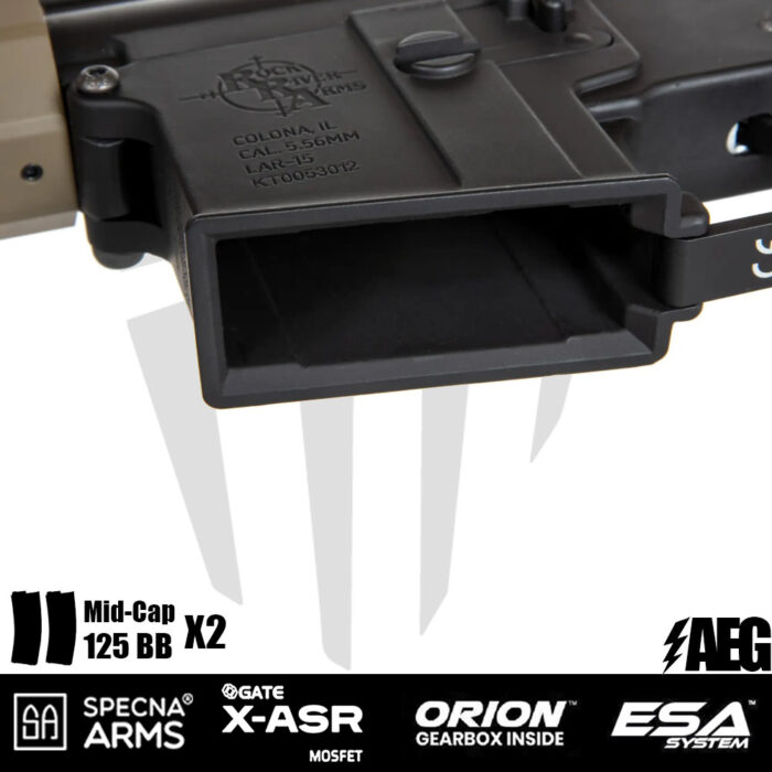 Specna Arms SA-E07-L EDGE™ RRA Airsoft Tüfeği – Yarım Tan