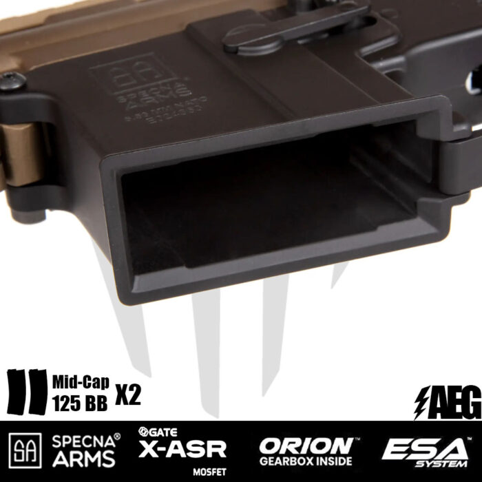 Specna Arms SA-E21 EDGE™ Airsoft Tüfeği – Yarım Bronz