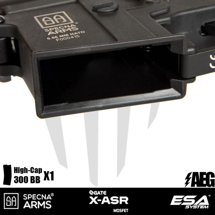 Specna Arms SA-F02 FLEX™ GATE X-ASR Airsoft Tüfeği – Siyah