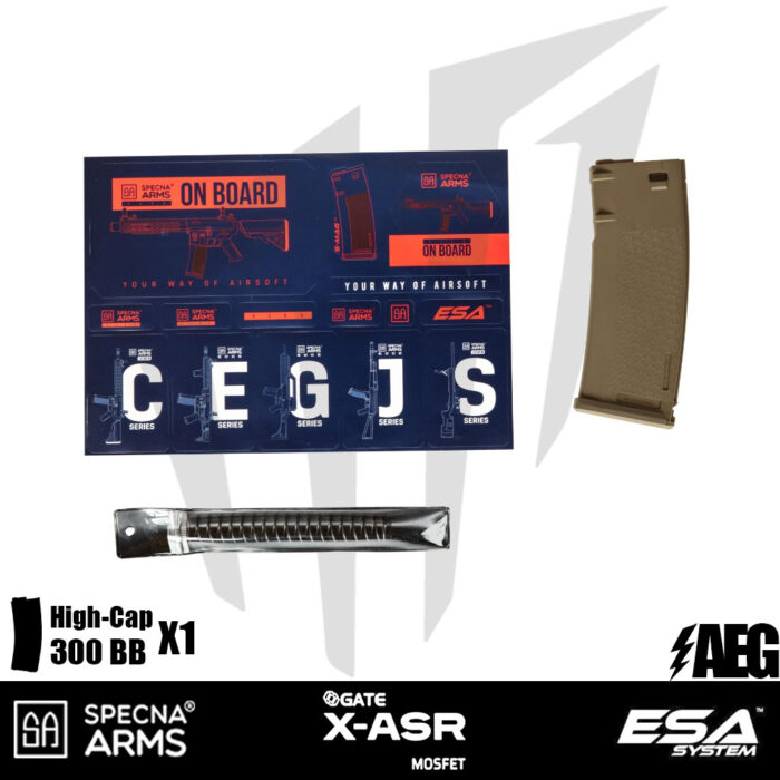 Specna Arms SA-F01 FLEX GATE X-ASR Airsoft Tüfeği – Yarım Tan