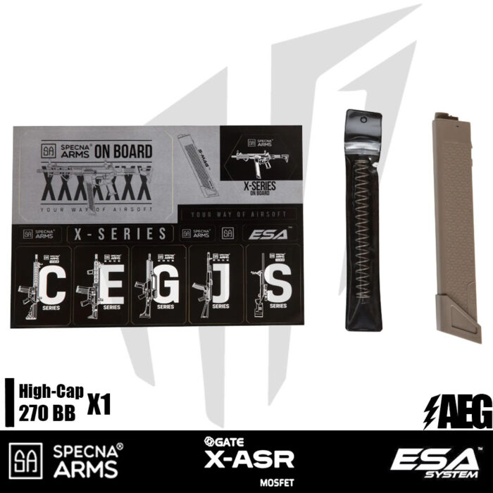 Specna Arms SA-FX01 FLEX™ GATE X-ASR Airsoft Tüfeği – Yarım Tan