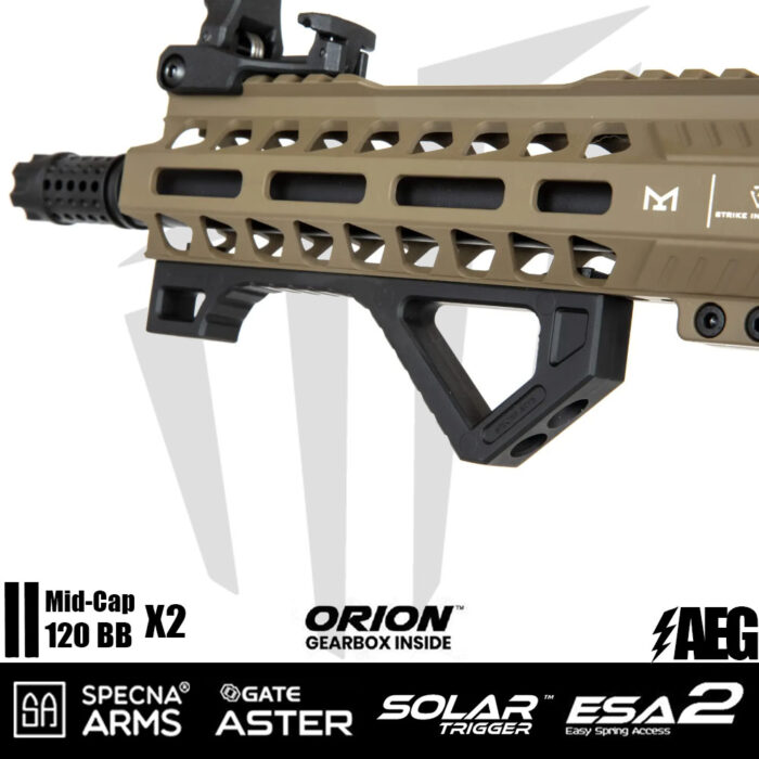 Specna Arms SA-X02 EDGE 2.0 GATE ASTER Airsoft Tüfeği – Siyah