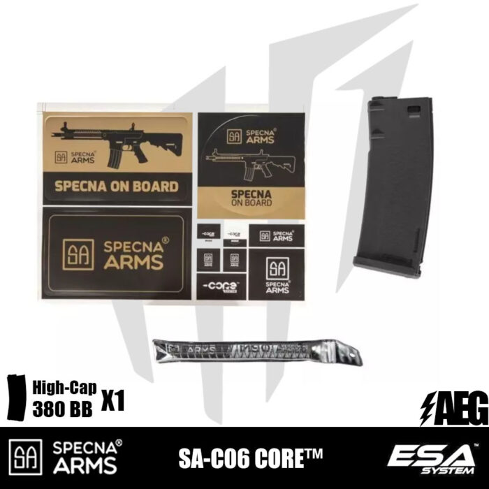 Specna Arms SA-C06 CORE™ Airsoft Tüfeği – Siyah