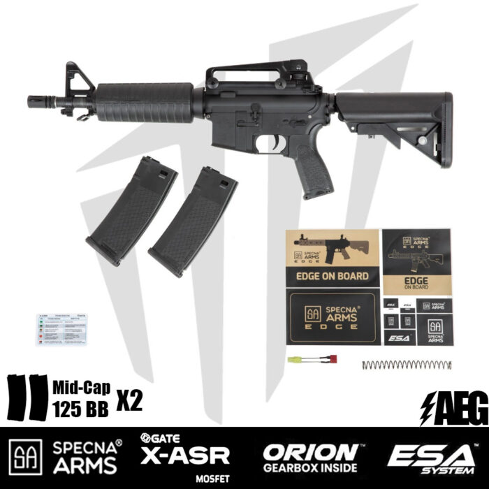 Specna Arms SA-E02 EDGE™ RRA Airsoft Tüfeği – Siyah