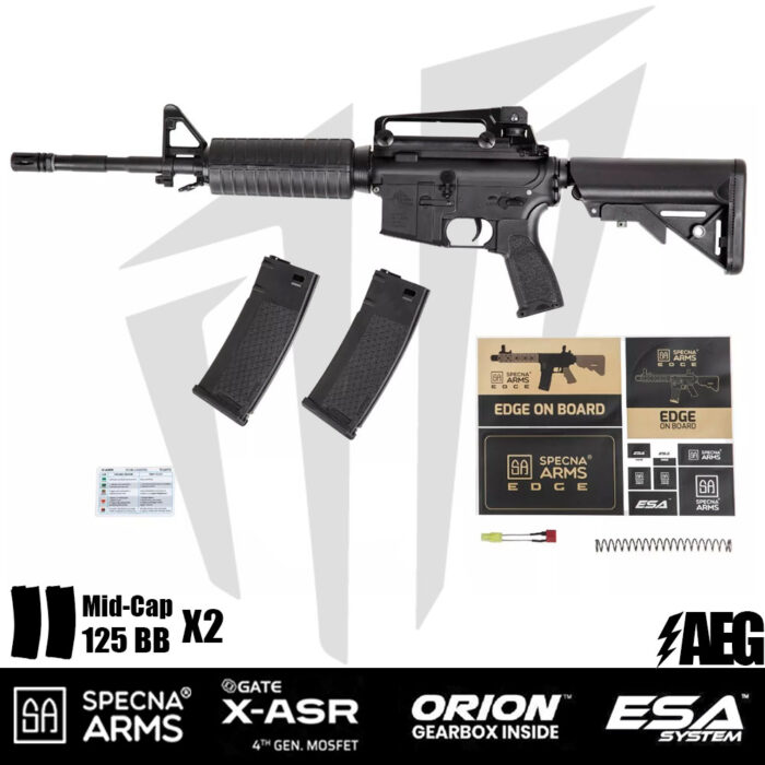 Specna Arms SA-E01 EDGE™ RRA Airsoft Tüfeği – Siyah