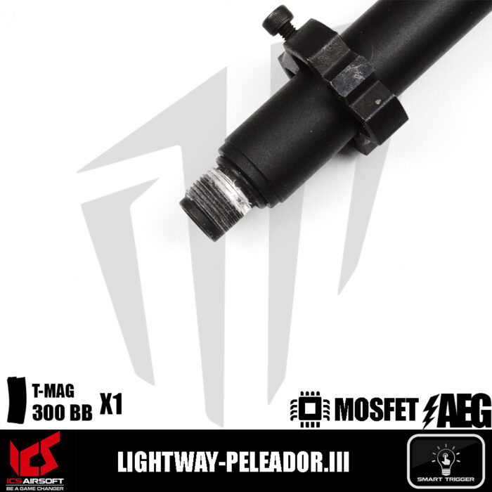 ICS Airsoft LIGHTWAY-PELEADOR.III Airsoft Tüfeği – Siyah - (DEFOLU)
