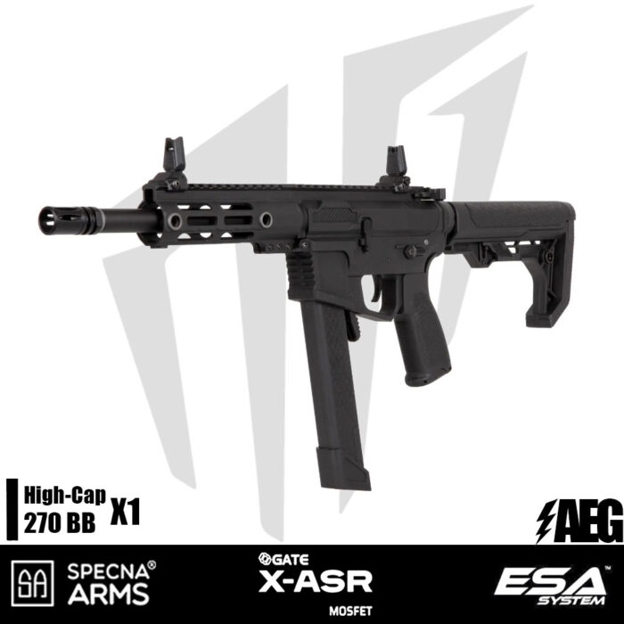 Specna Arms SA-FX01 FLEX™ X-ASR Airsoft Tüfeği – Siyah