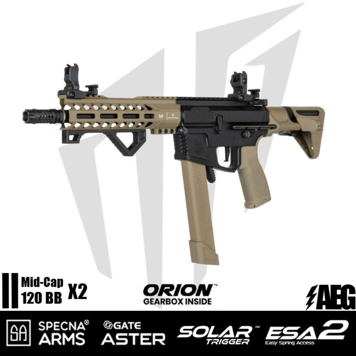 Specna Arms SA-X02 EDGE 2.0 GATE ASTER Airsoft Tüfeği – Siyah