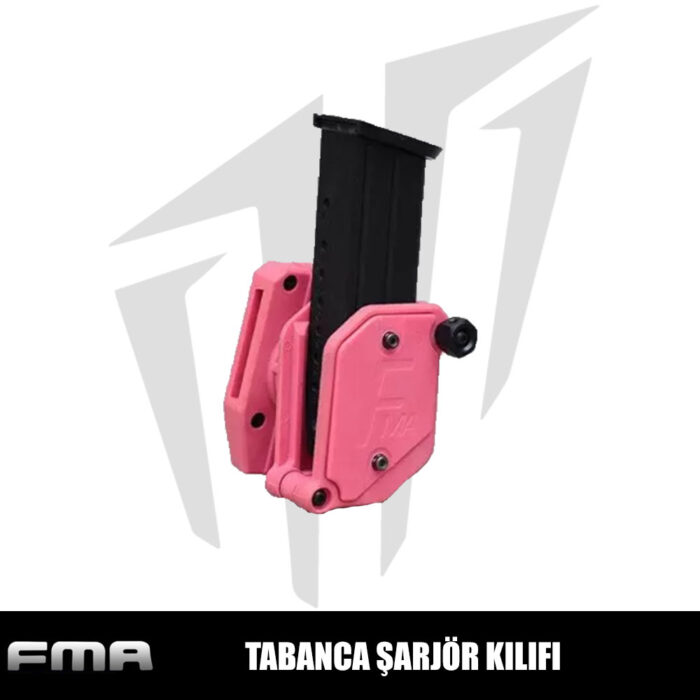 FMA Çok Açılı Tabanca Şarjör Kılıfı - Pembe