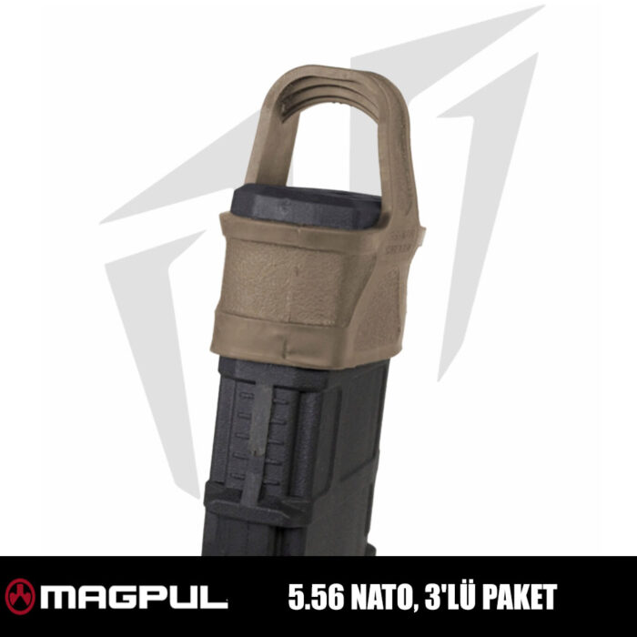 MAGPUL 5.56 NATO, 3'lü Paket - Tan