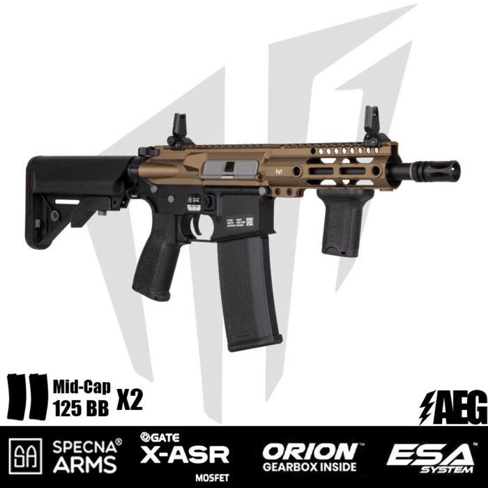 Specna Arms SA-E21 EDGE™ Airsoft Tüfeği – Yarım Bronz