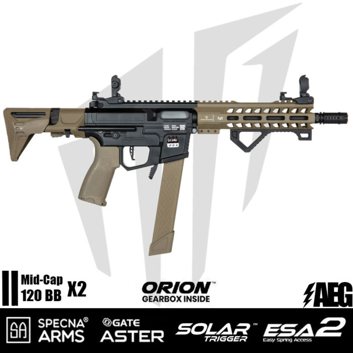 Specna Arms SA-X02 EDGE 2.0 GATE ASTER Airsoft Tüfeği – Siyah