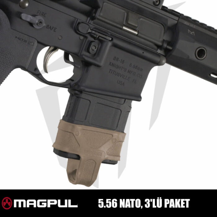 MAGPUL 5.56 NATO, 3'lü Paket - Tan