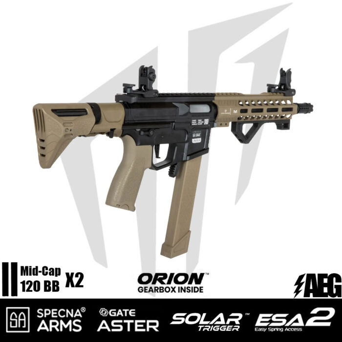 Specna Arms SA-X02 EDGE 2.0 GATE ASTER Airsoft Tüfeği – Siyah