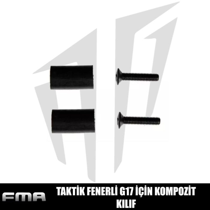 FMA Taktik Fenerli G17 Airsoft Tabancalar İçin Kompozit Kılıf - Tan