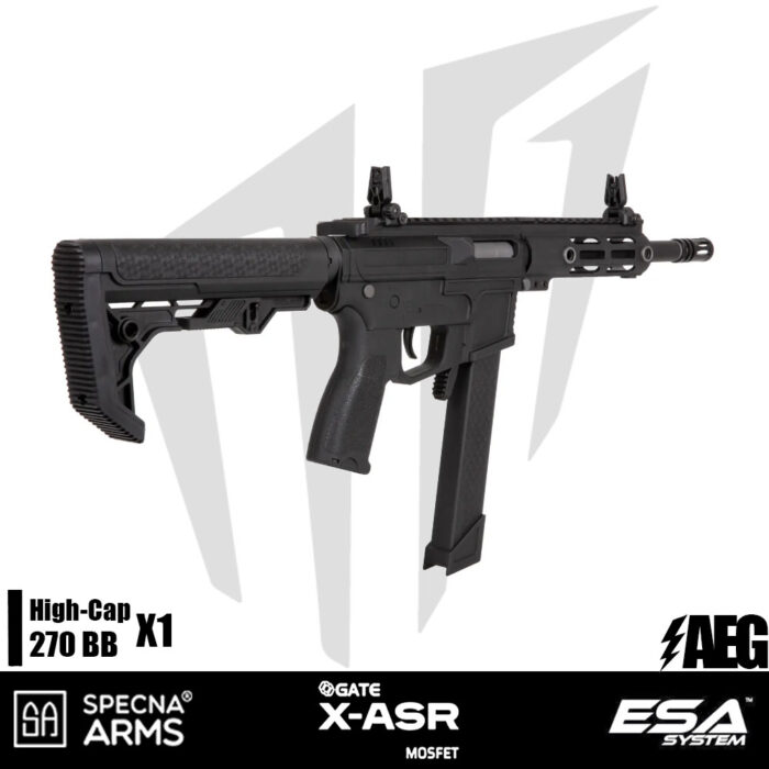 Specna Arms SA-FX01 FLEX™ X-ASR Airsoft Tüfeği – Siyah