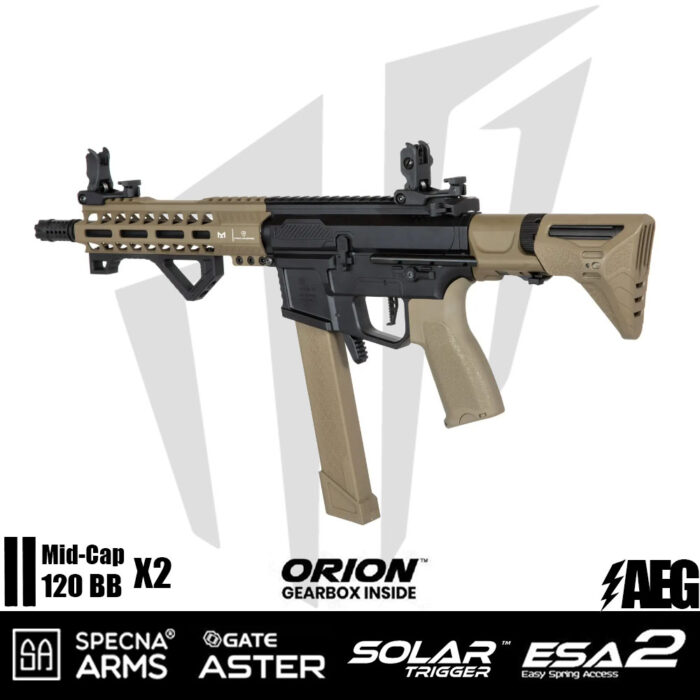 Specna Arms SA-X02 EDGE 2.0 GATE ASTER Airsoft Tüfeği – Siyah