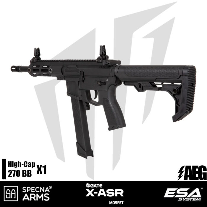 Specna Arms SA-FX01 FLEX™ X-ASR Airsoft Tüfeği – Siyah