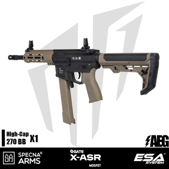 Specna Arms SA-FX01 FLEX™ GATE X-ASR Airsoft Tüfeği – Yarım Tan