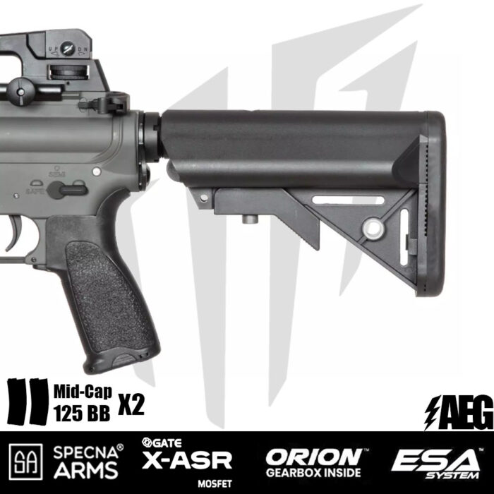 Specna Arms SA-E01 EDGE™ RRA Airsoft Tüfeği – Chaos Gri