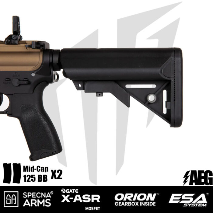 Specna Arms SA-E21 EDGE™ Airsoft Tüfeği – Yarım Bronz