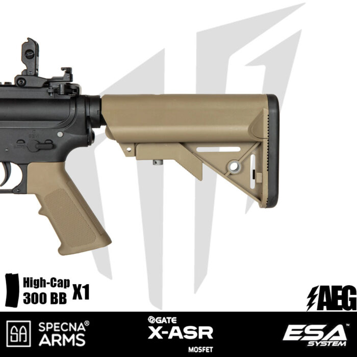 Specna Arms SA-F02 FLEX™ GATE X-ASR Airsoft Tüfeği – Yarım Tan