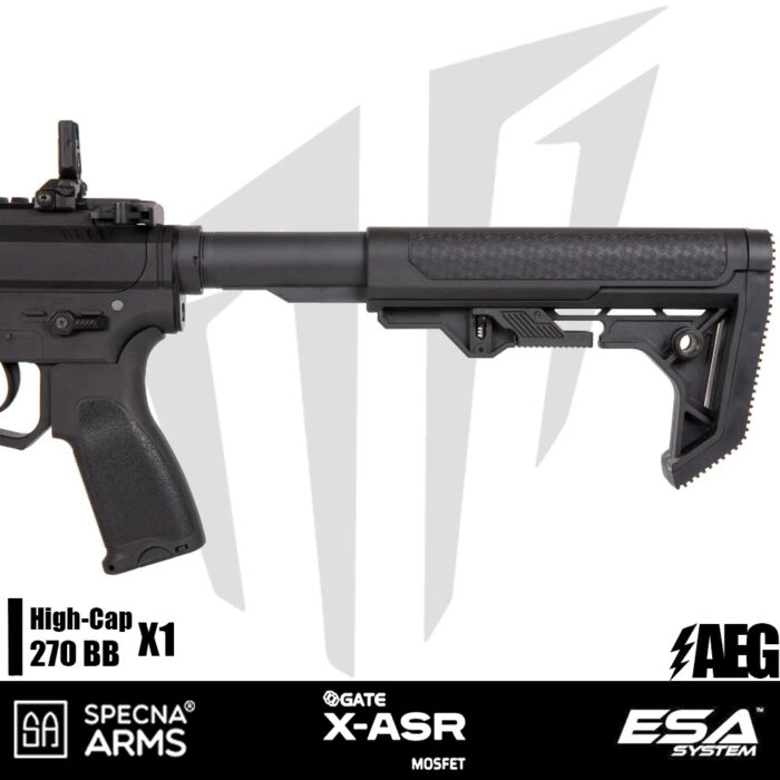 Specna Arms SA-FX01 FLEX™ X-ASR Airsoft Tüfeği – Siyah