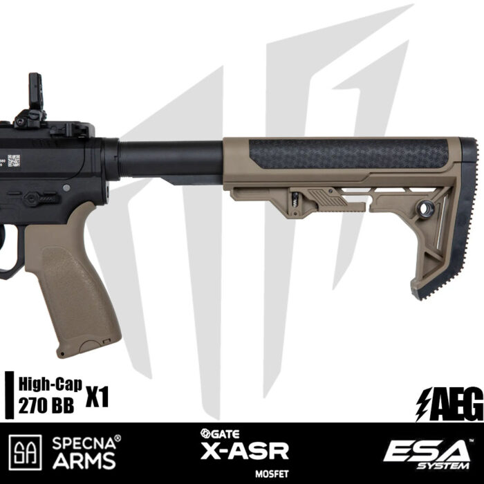 Specna Arms SA-FX01 FLEX™ GATE X-ASR Airsoft Tüfeği – Yarım Tan