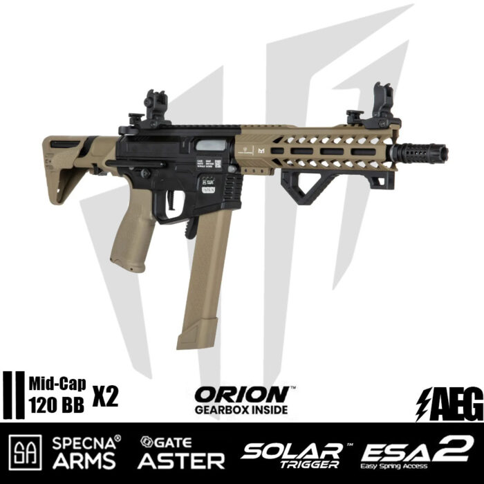 Specna Arms SA-X02 EDGE 2.0 GATE ASTER Airsoft Tüfeği – Siyah