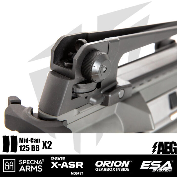 Specna Arms SA-E01 EDGE™ RRA Airsoft Tüfeği – Chaos Gri