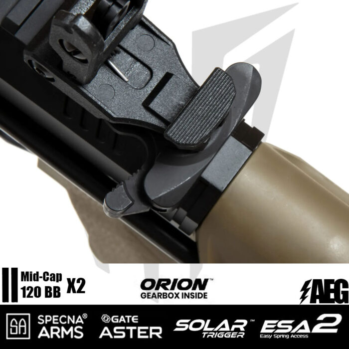 Specna Arms SA-X02 EDGE 2.0 GATE ASTER Airsoft Tüfeği – Siyah